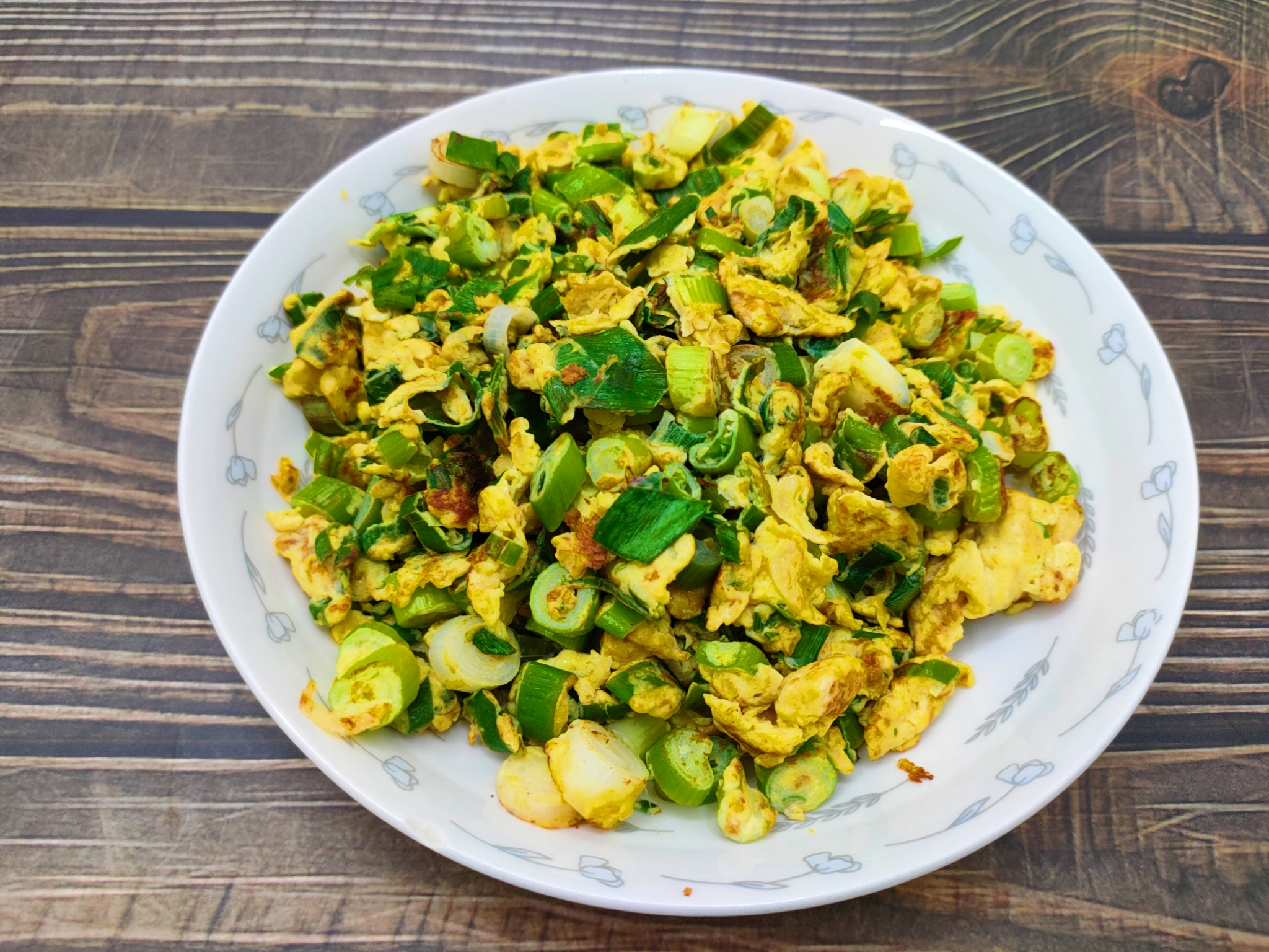 大葱炒鸡蛋,加2味简单一做,5分钟就出锅,下饭又好吃|大葱|炒鸡蛋|葱花