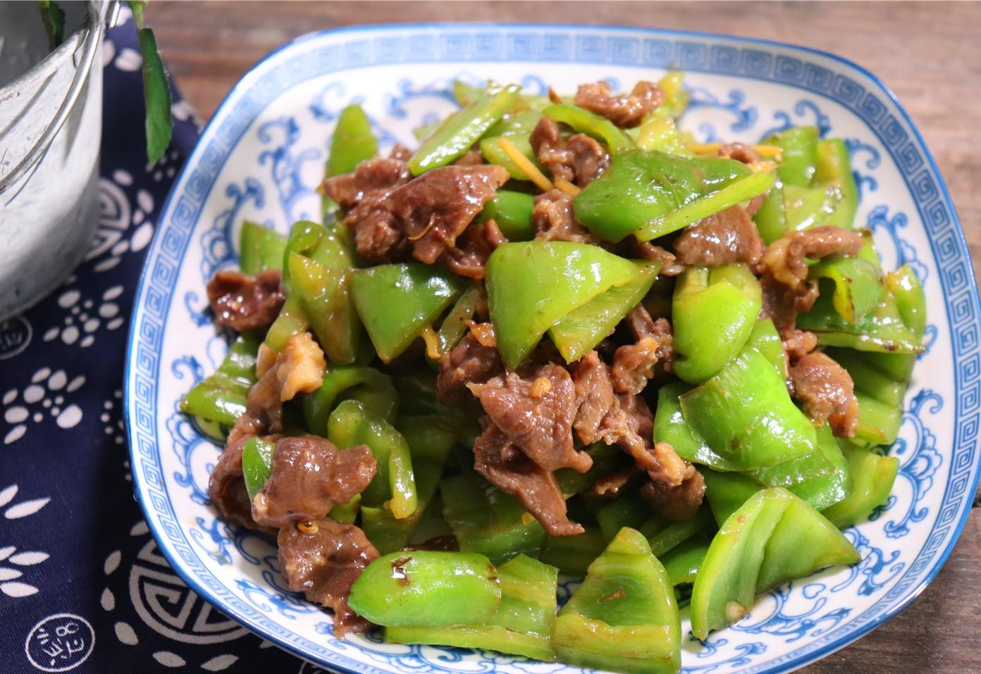营养好吃的青椒炒牛肉,开胃又解馋