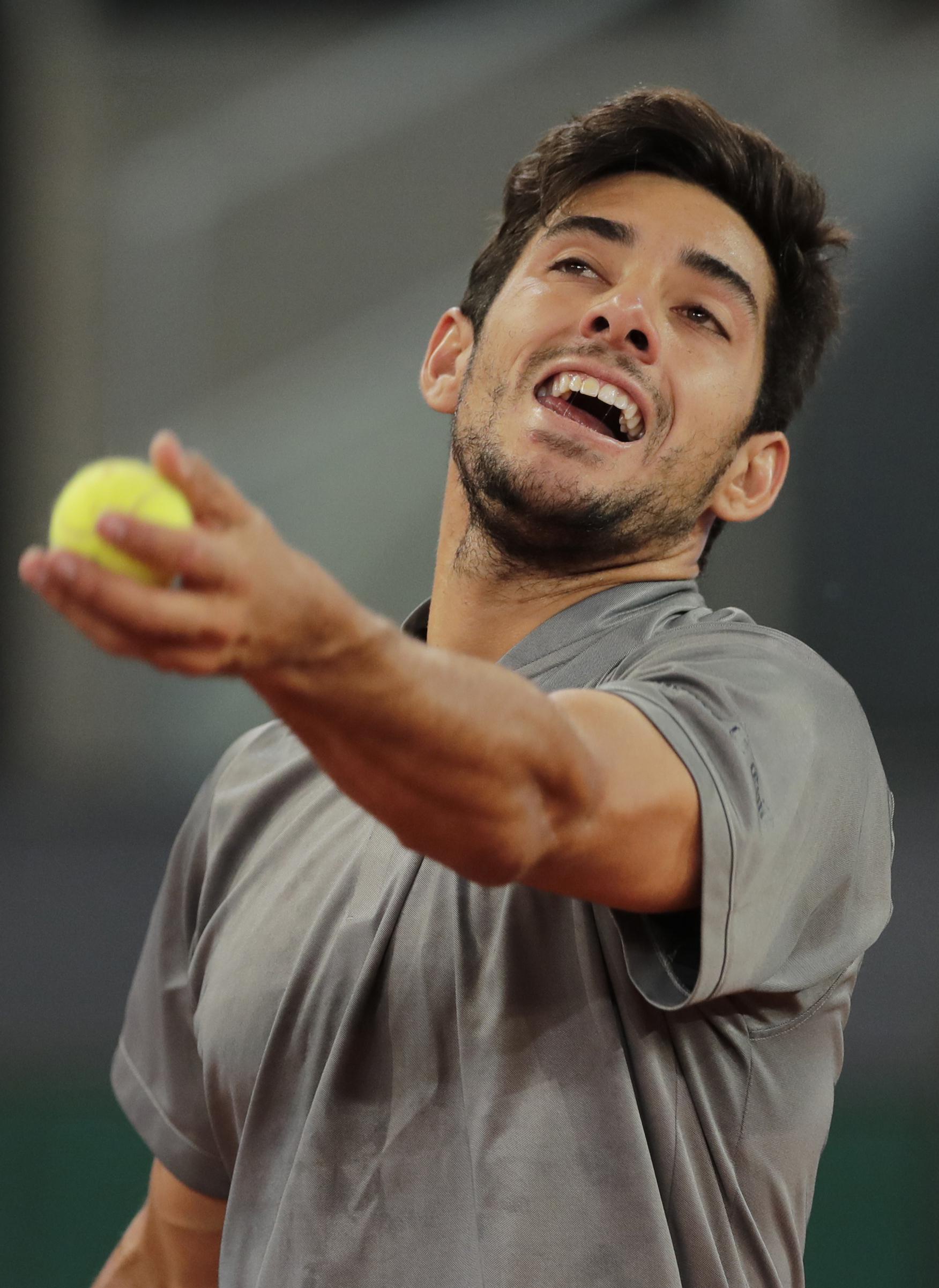 网球马德里公开赛贝雷蒂尼晋级半决赛