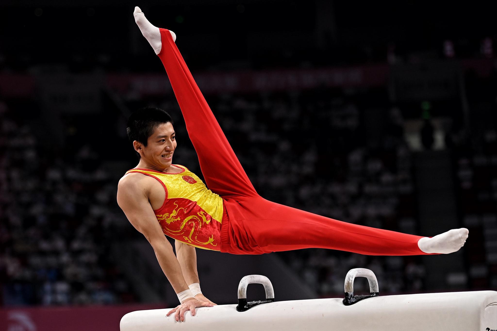 体操——全锦赛:男子鞍马决赛赛况|江苏队|体操|翁浩_新浪新闻