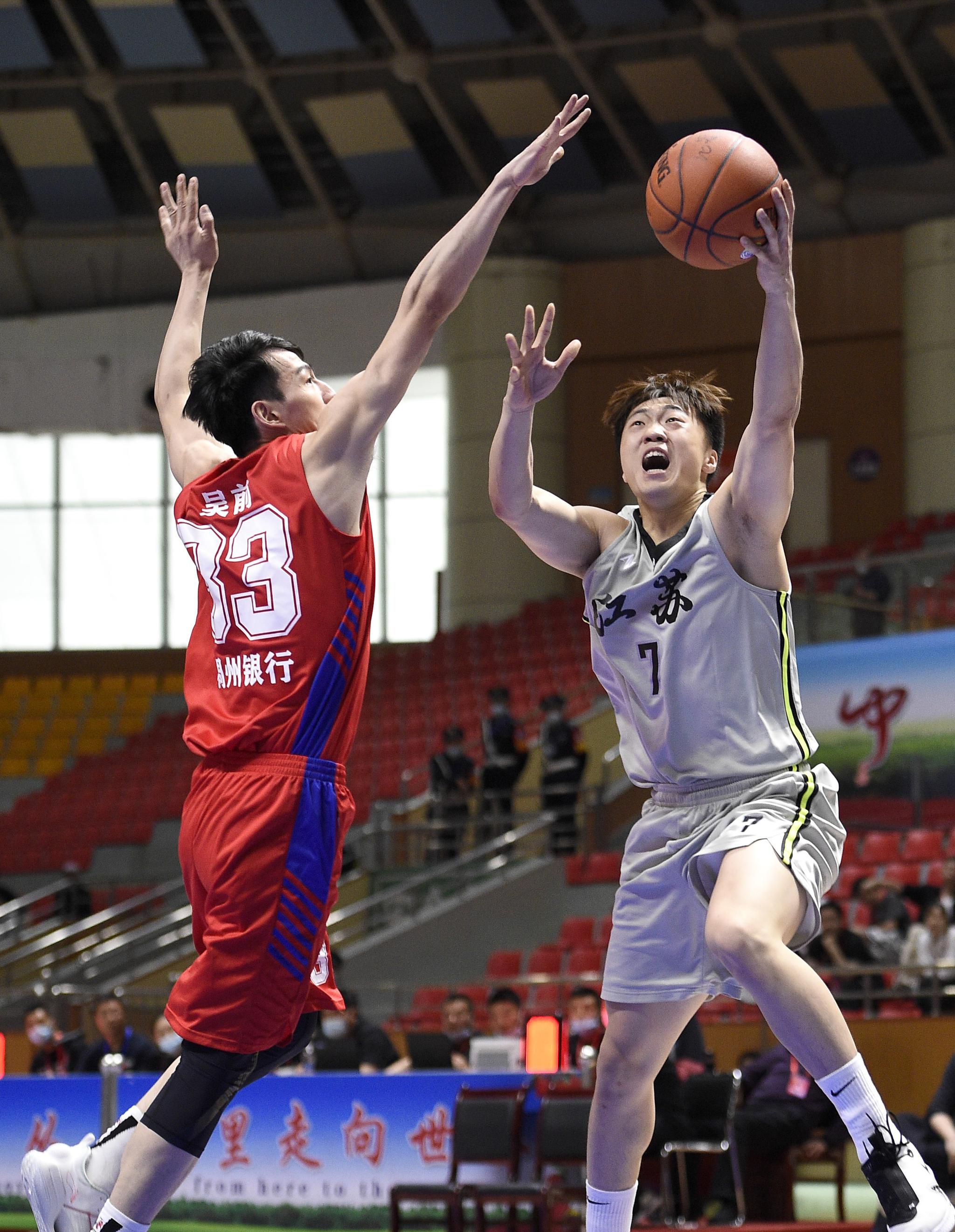 全运会男子u22篮球资格赛浙江胜江苏