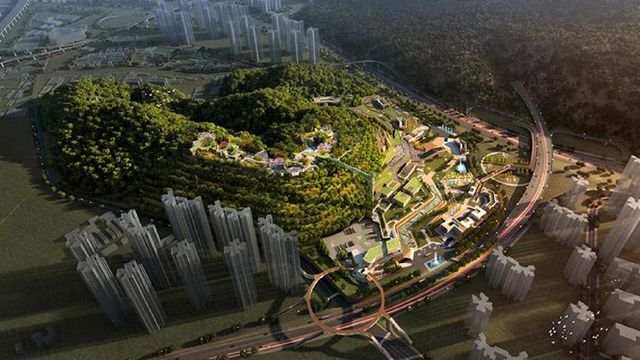 近来深圳对外正式宣布,将会打造一所大型公园——安托山自然艺术公园.