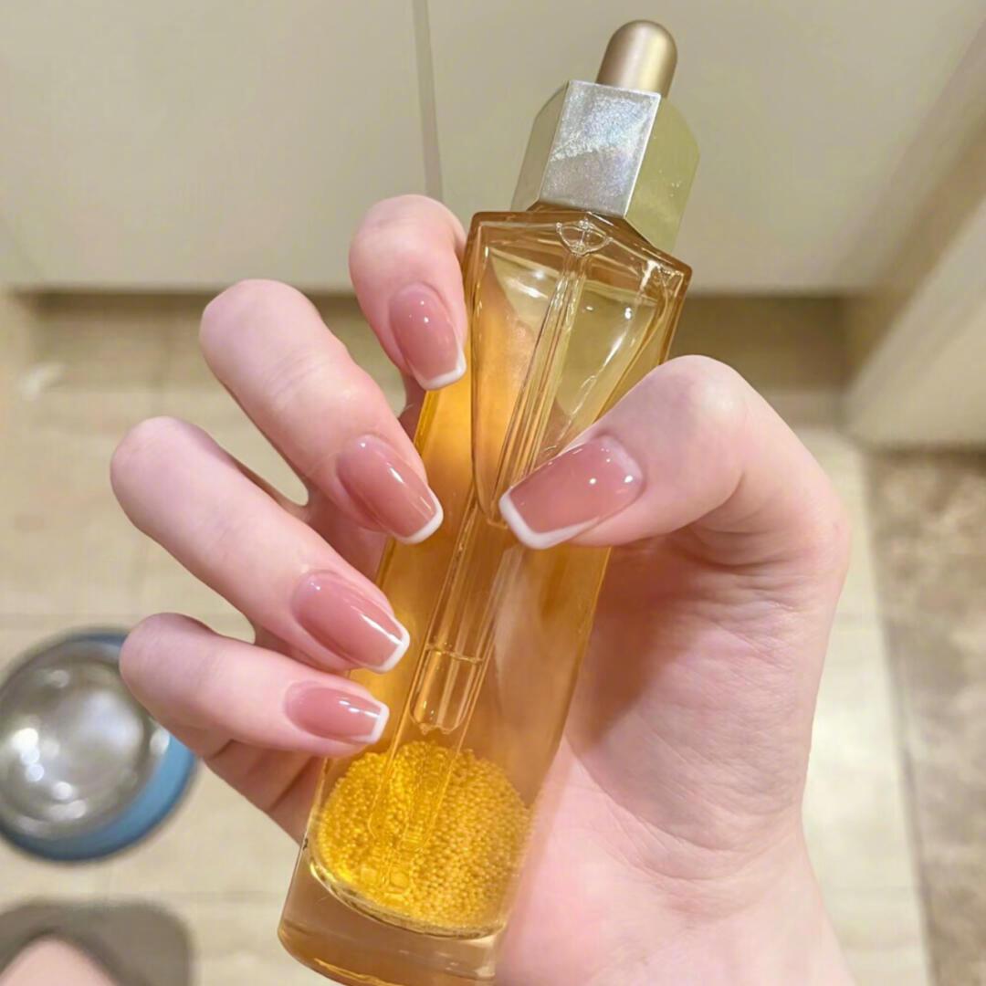 低调干净的裸色系美甲合集任何场合都非常显气质