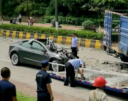 国家出手了公安部将彻查韶关特斯拉事故涉事车辆已被封存