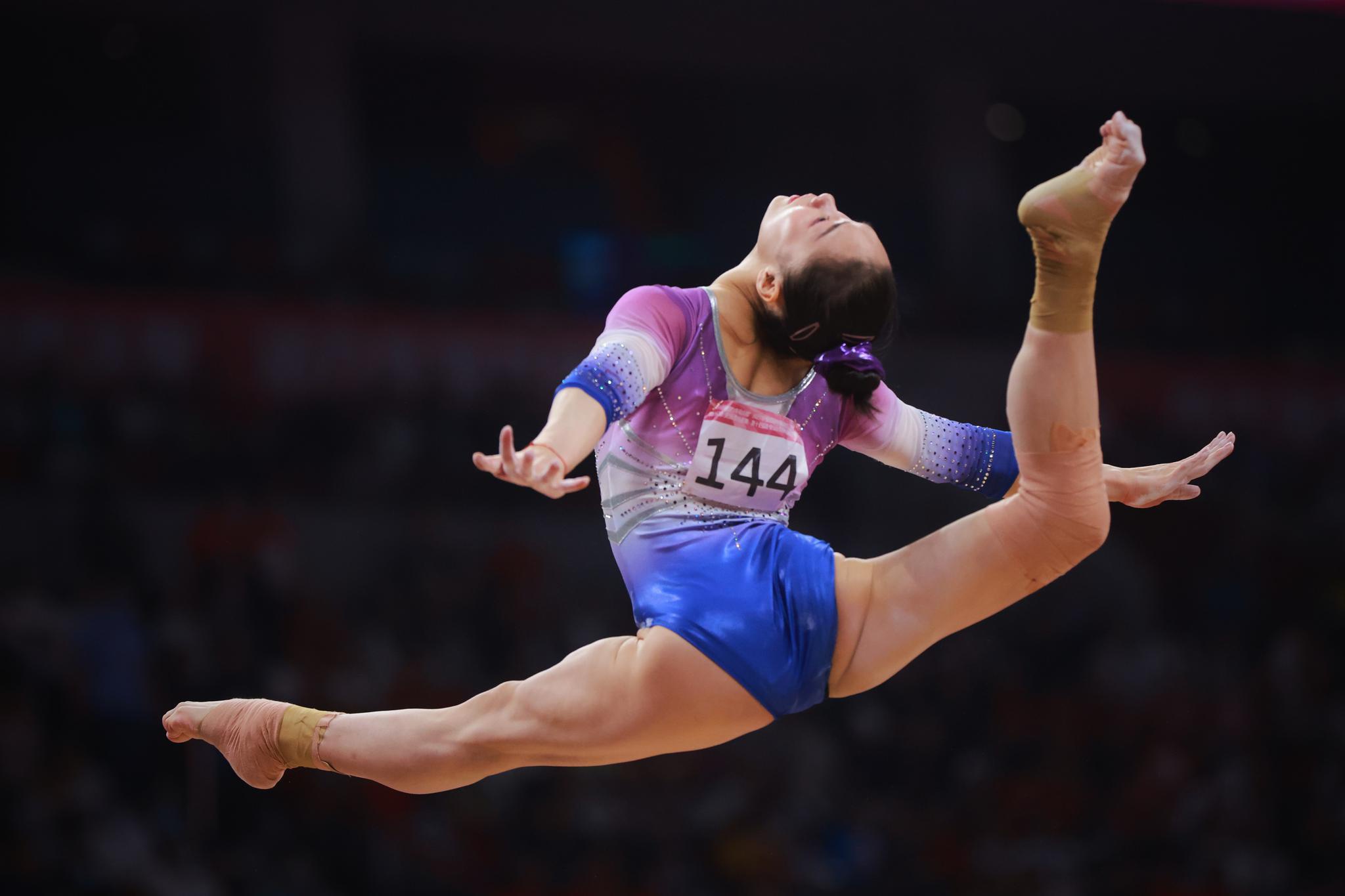 奥运会平衡木图片