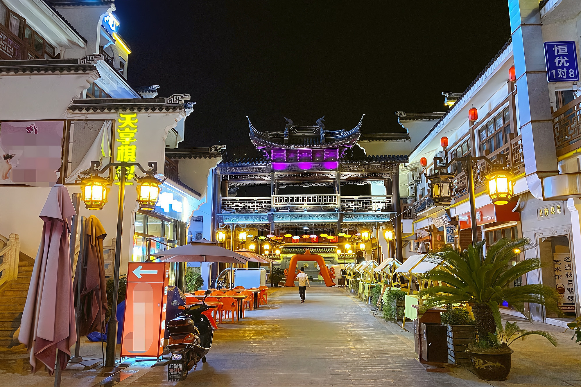 无锡有一条仿古商业街模仿南长街修建而成没想到却非常冷清