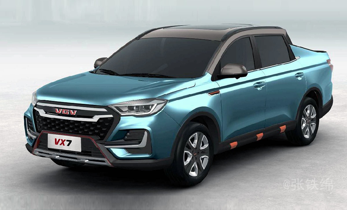 中国重汽首款皮卡实车曝光外观很帅气搭载20t动力