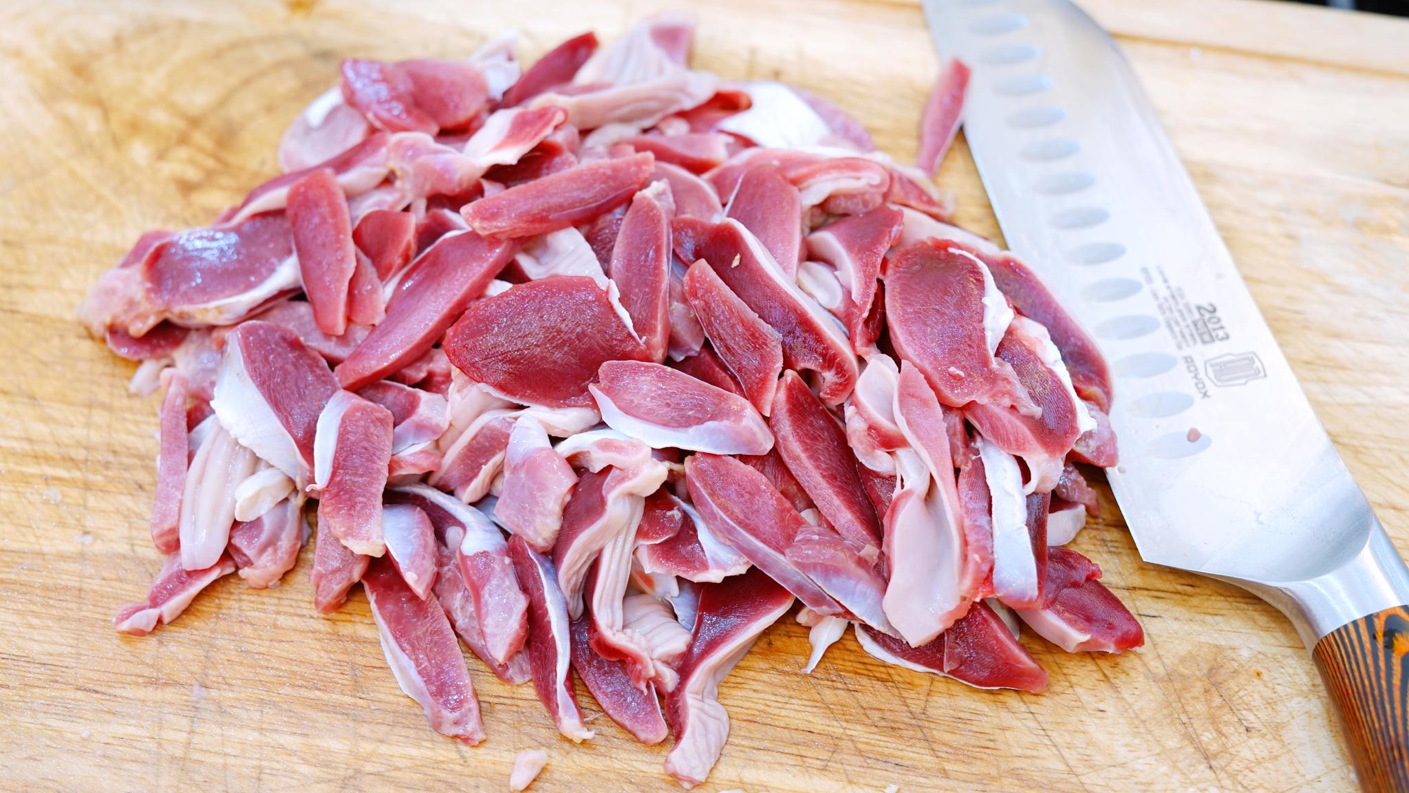 香家常菜辣鸡胗,有嚼劲味道好,香香辣辣无腥味,简单方便还下饭|香香