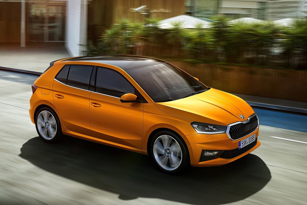 子弹说车丨车小廉价全新一代斯柯达fabia官图发布