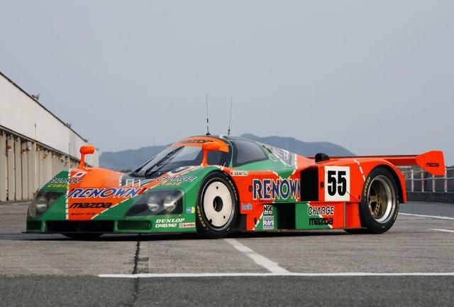 就有了一个例外,那是在1991年,马自达的787b赛车赢得了勒芒的group c