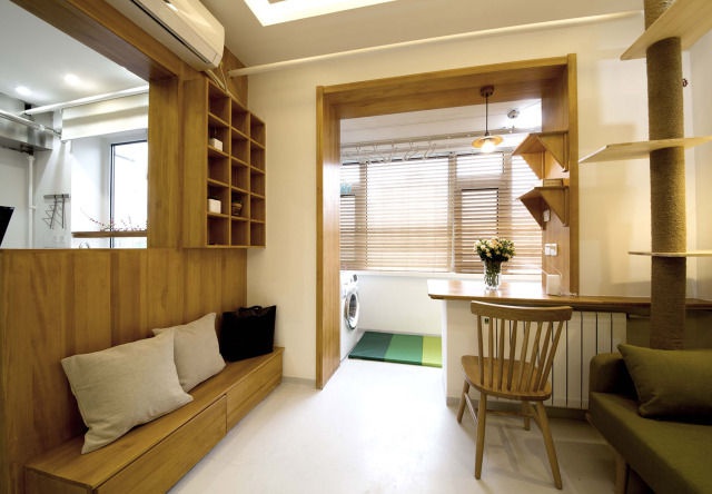 榨干每个空间一居改两居40平小户型各种功能照样实现