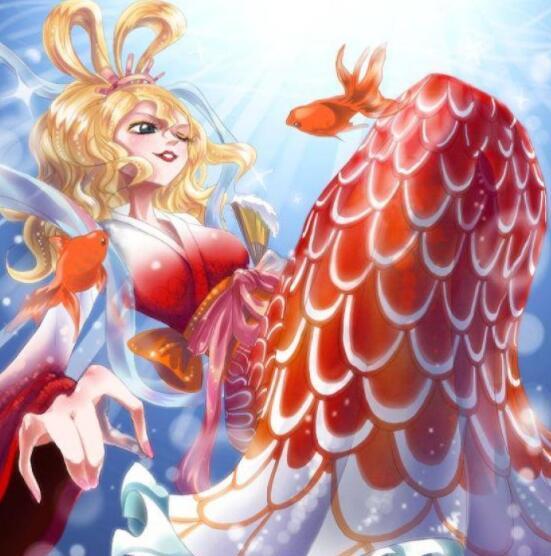 乙姬是白星公主的妈妈,是鱼人岛的伟大王妃,她主张鱼人们到水面上去