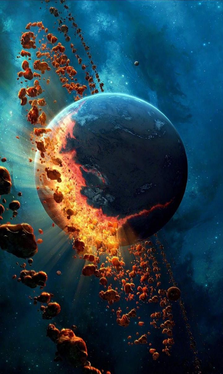 对于可能发生碰撞的小行星和彗星,我们称为潜在威胁天体.2.