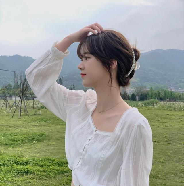 女生别再扎马尾了夏天又仙又清爽的气质发型简单易学还好看