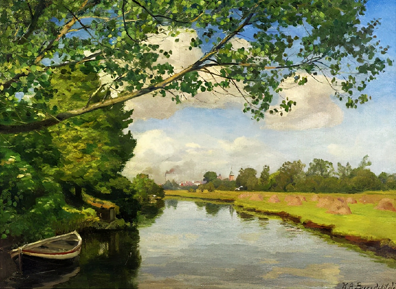 他笔下的田园生活很浪漫很唯美|安徒生|汉斯|基尔德_新浪新闻