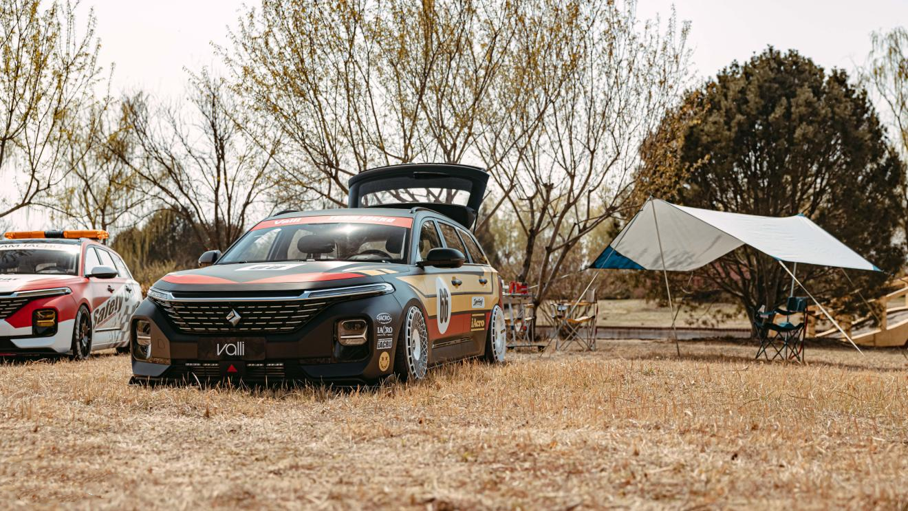 谁说玩改装要牺牲实用性新宝骏valli上得改装展下得菜市场