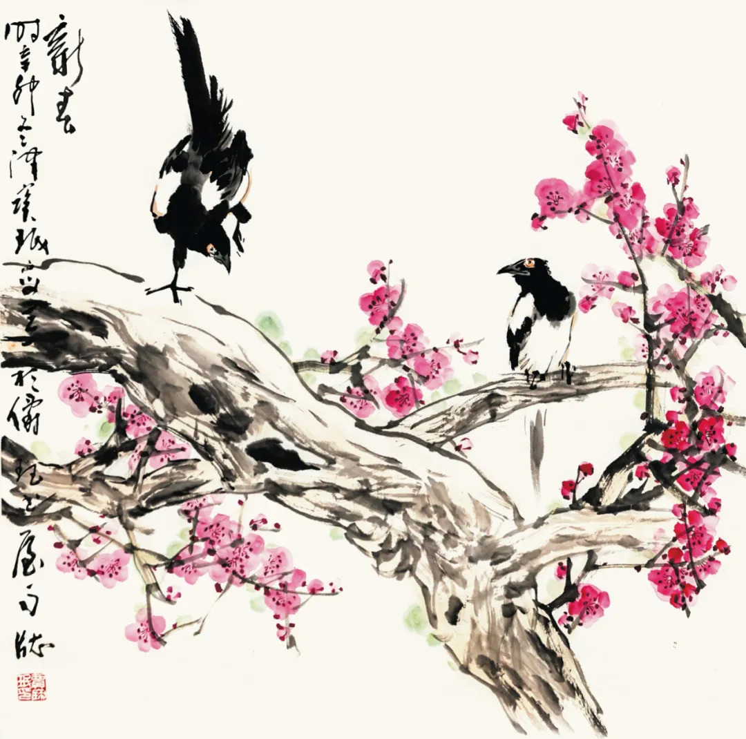 守道传薪—中国著名画家贾宝珉雄安新区巡展|雄安新区|贾宝珉|花鸟