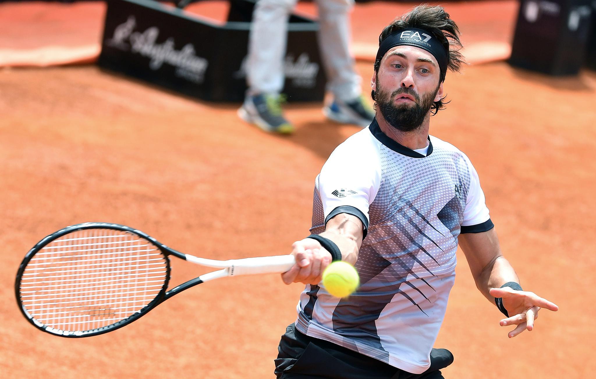 网球意大利公开赛贝雷蒂尼晋级