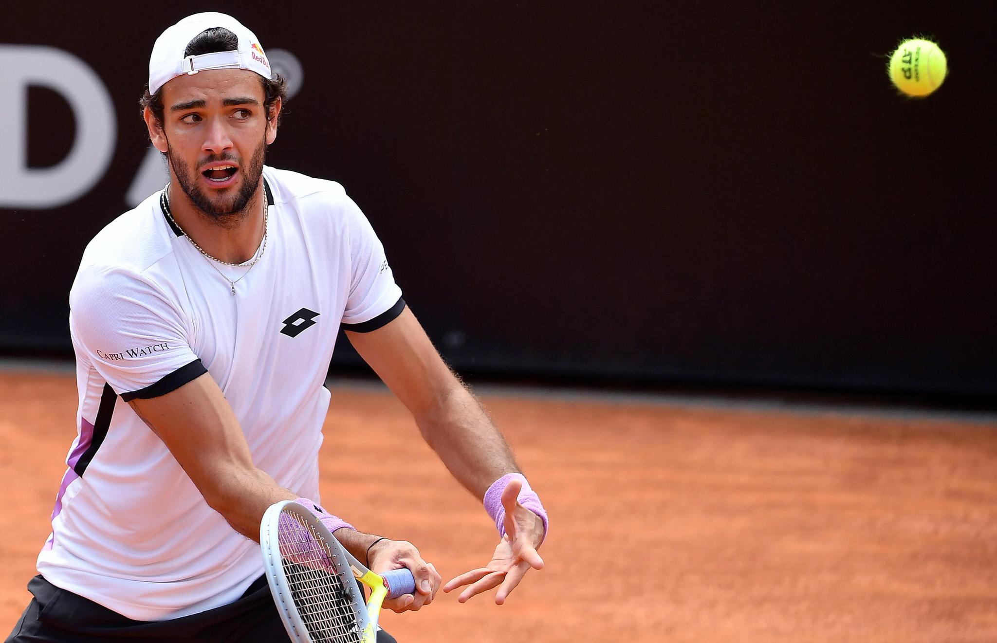 网球意大利公开赛贝雷蒂尼晋级