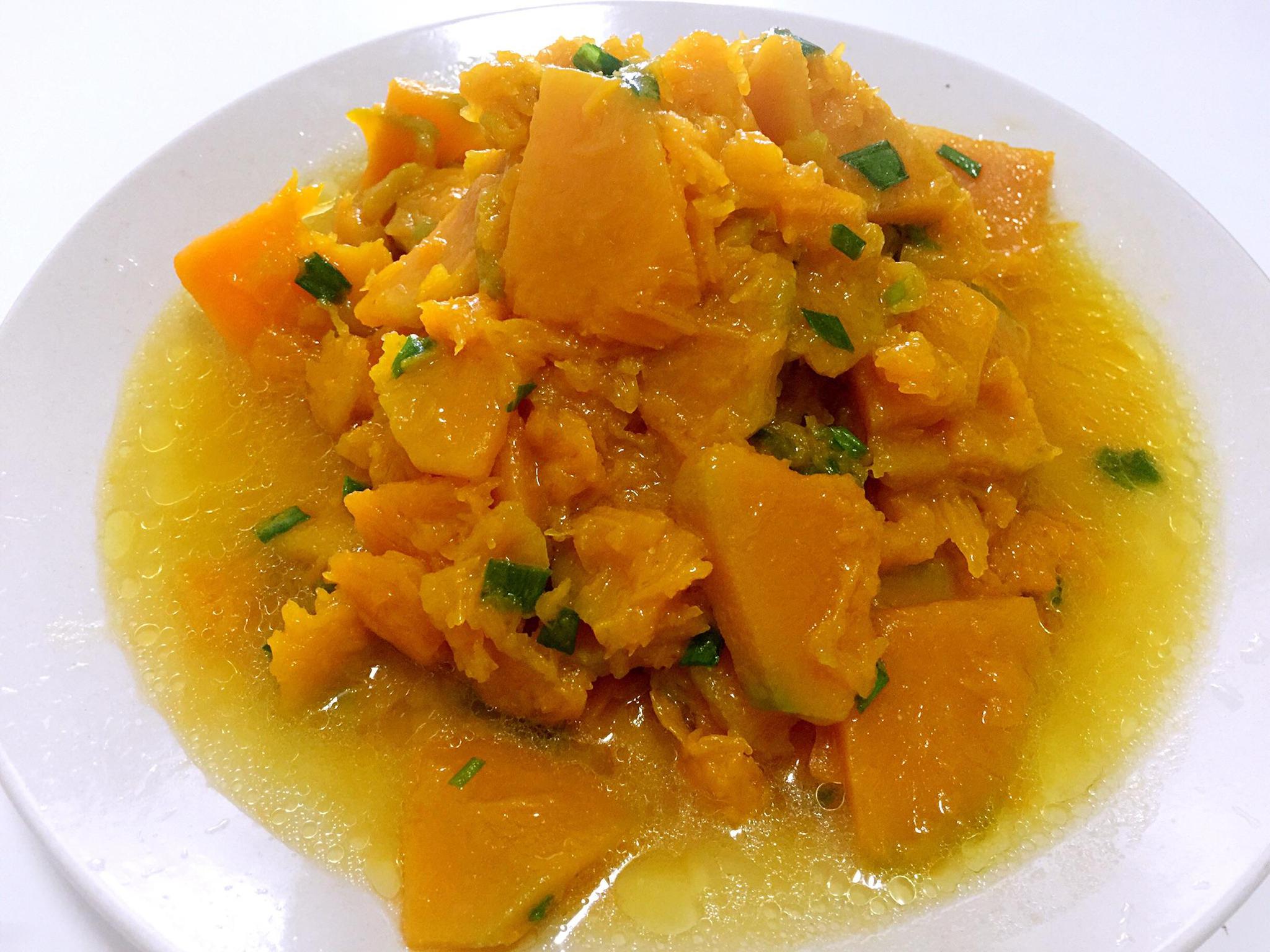 教你家常好吃的大葱炒南瓜,营养美味又简单易做,家里人超喜欢|炒南瓜