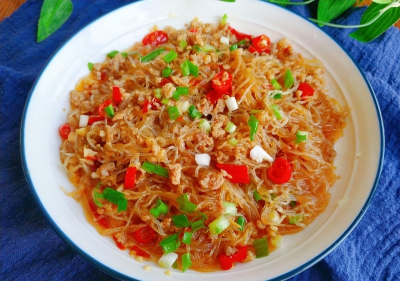 5分钟快手菜超下饭巨好吃的肉末粉丝