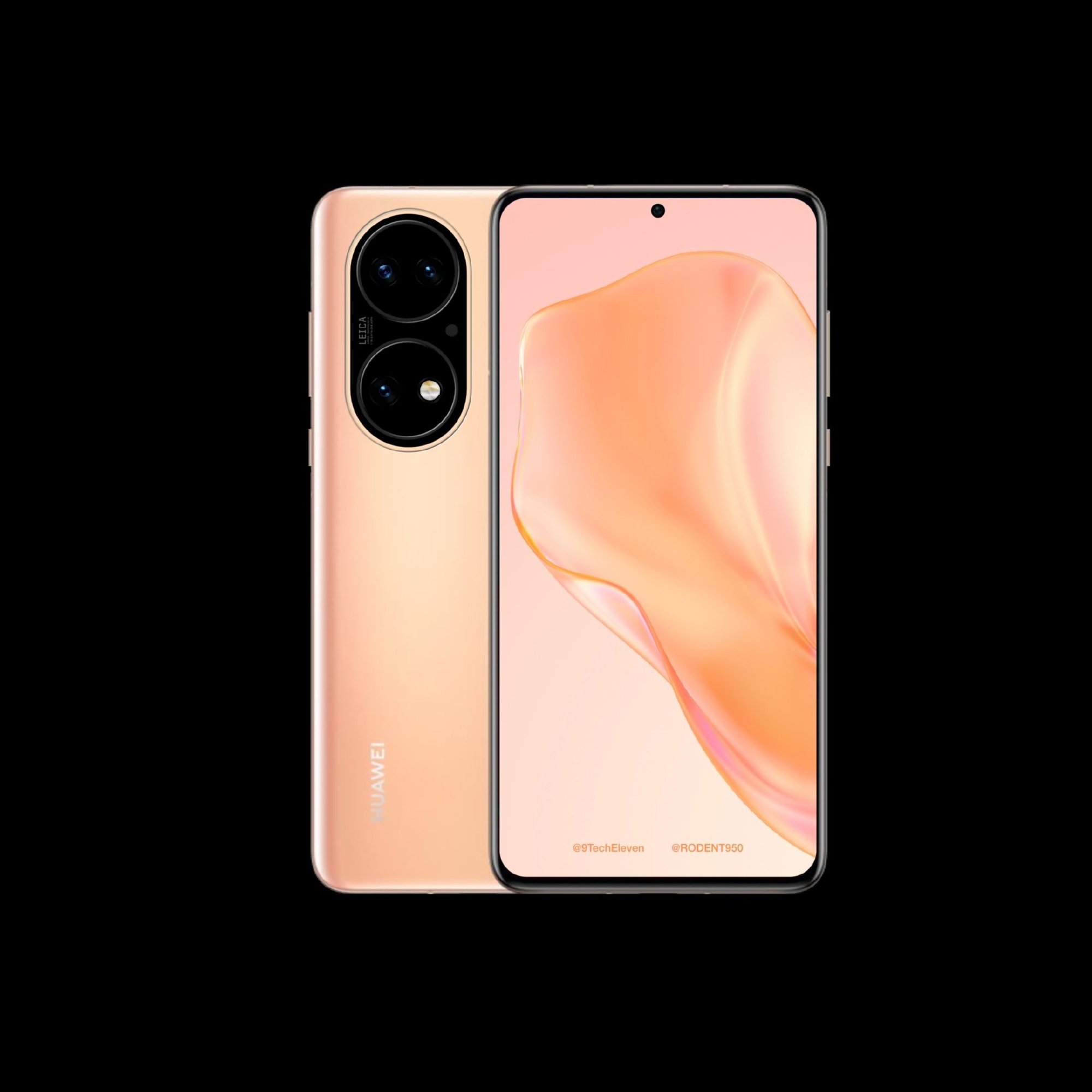 华为p50外观设计再度曝光高级感十足华为的节奏