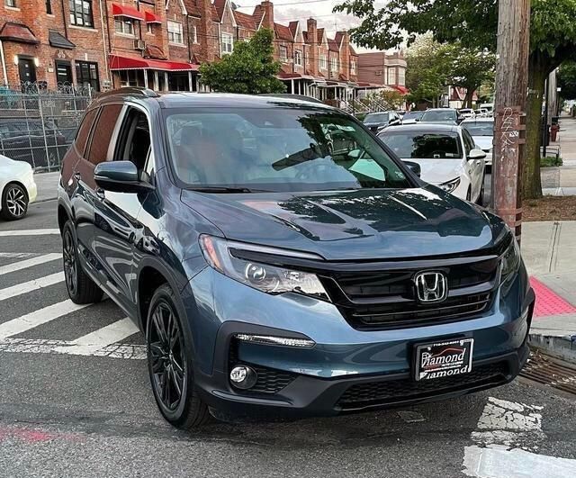 对标丰田汉兰达全新本田pilot实车上街了网友太帅了