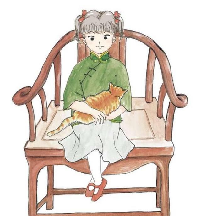 正因为三丫,叶广芩女儿顾大玉的爱好也被重新尊重起来,那就是为新书画