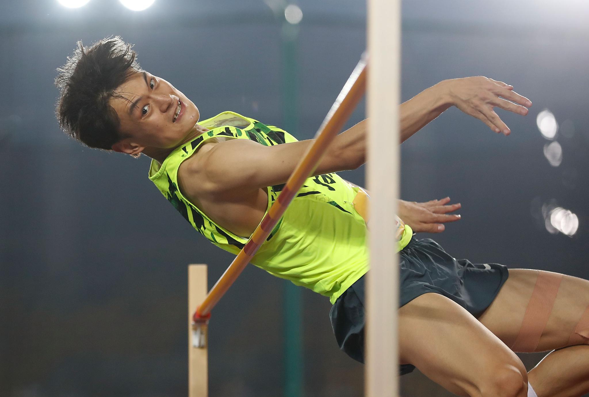 田径相约幸福成都田径邀请赛男子跳高赛况