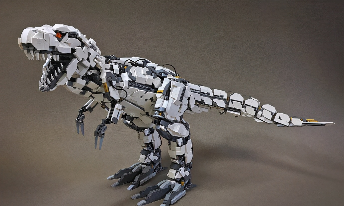 高手在民间,模友自制乐高积木生物模型__财经头条