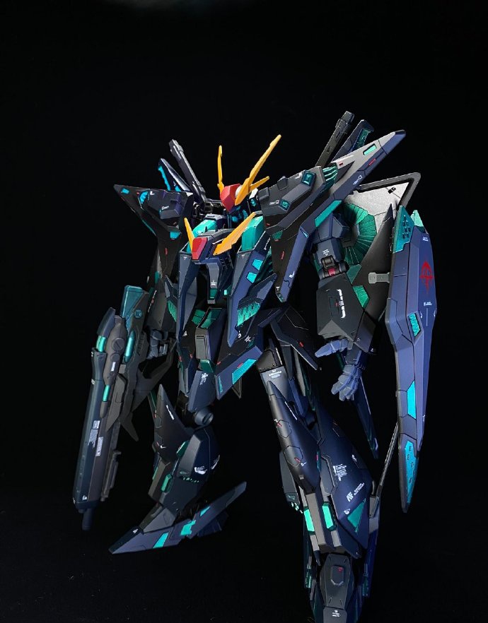 加灯改造报丧女妖配色柯西高达模型