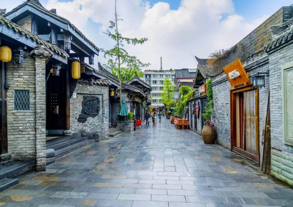 成都旅游要去的老街风景秀丽古韵十足门票免费游客众多
