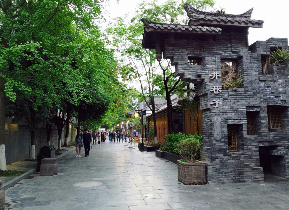 成都旅游要去的老街风景秀丽古韵十足门票免费游客众多