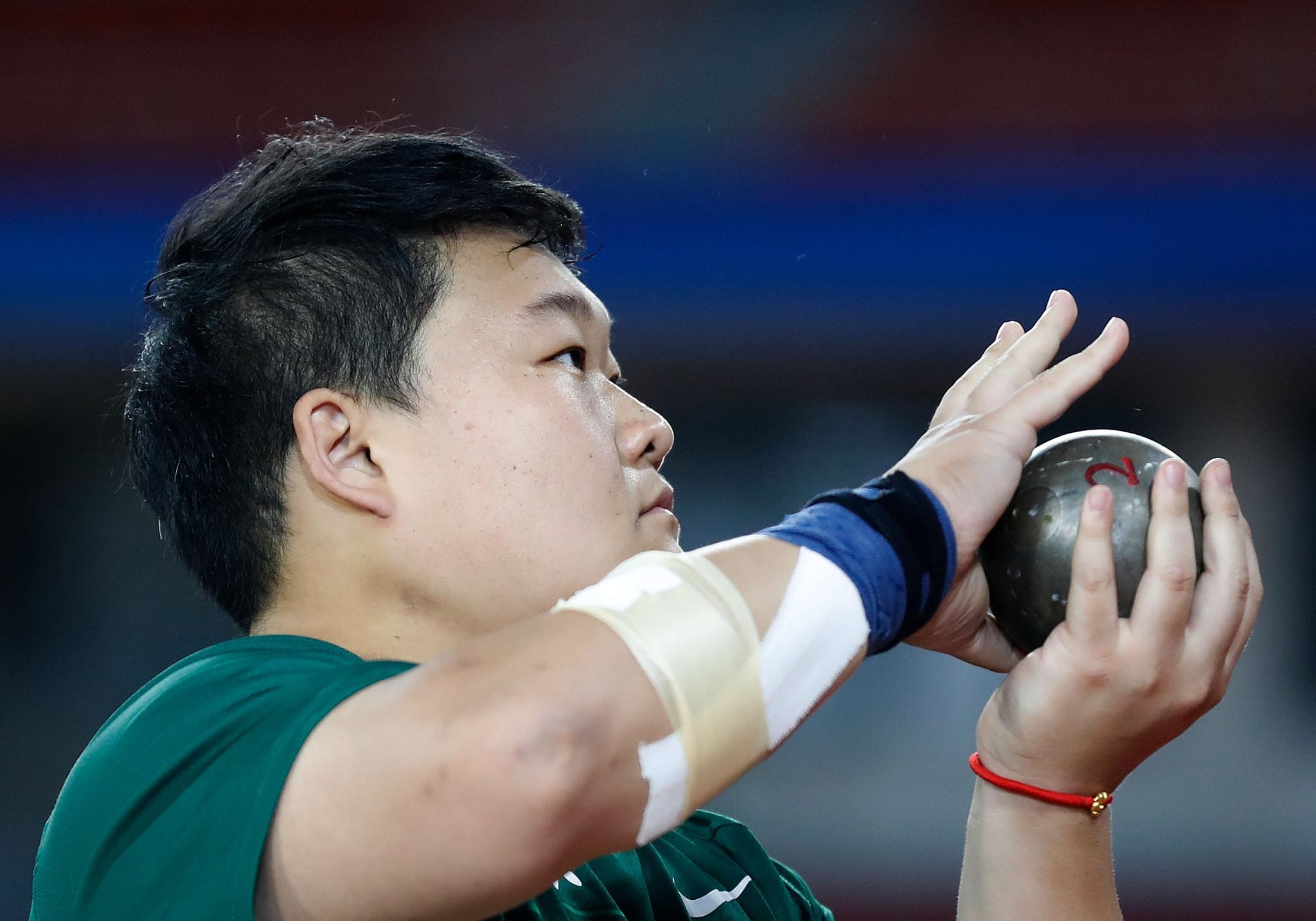 田径相约幸福成都田径邀请赛女子铅球决赛赛况