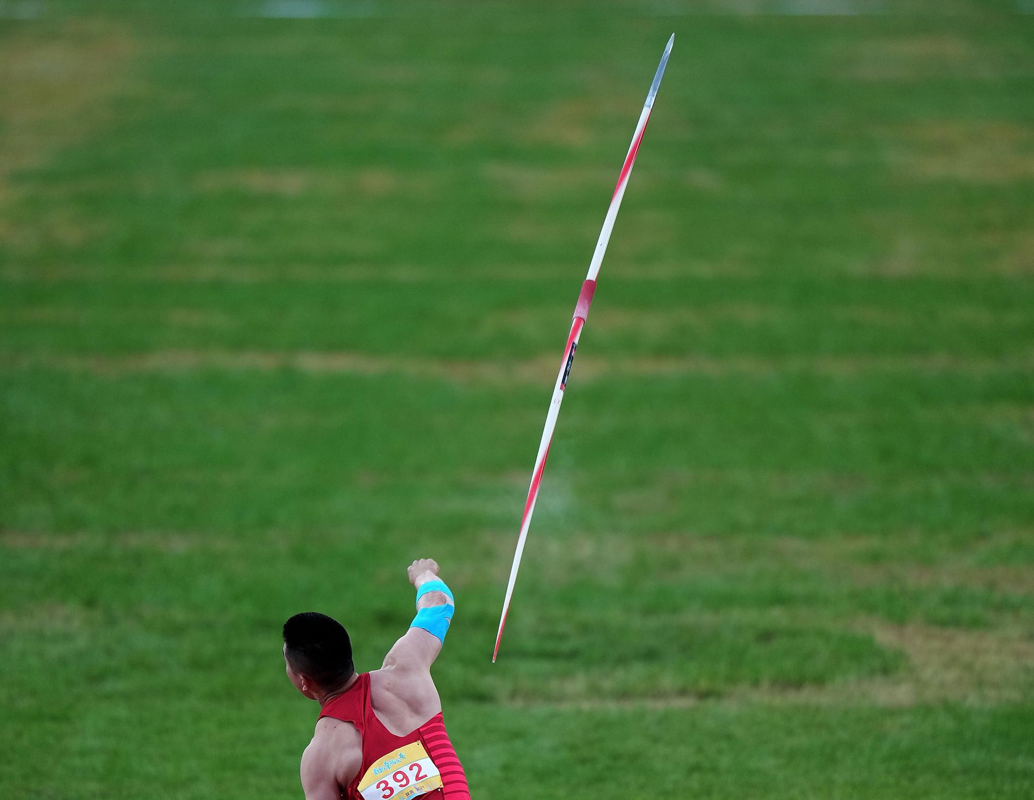 田径相约幸福成都田径邀请赛男子标枪决赛赛况
