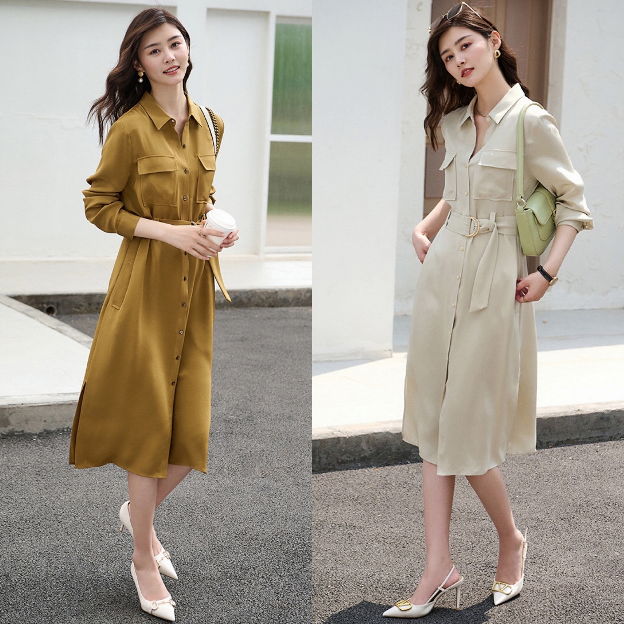 真的"时髦精"穿衣都讲究,这些优雅温柔的搭配,随性舒适有格调