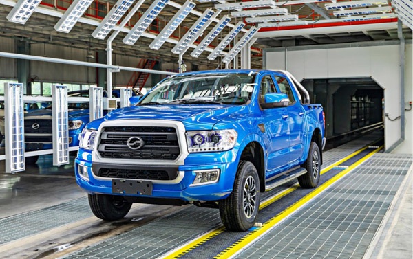 领主诞生地参观日照中兴40工厂再曝全尺寸皮卡g9卡车之友网