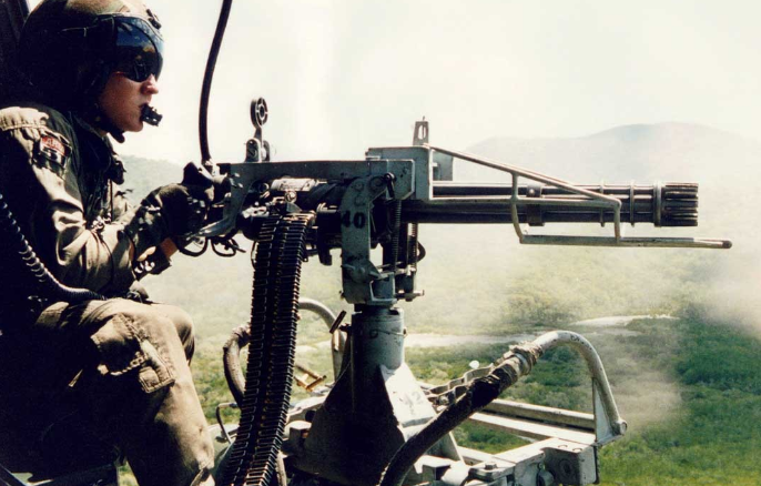 世界一流加特林m134gau17火神6管式机枪到底有多恐怖