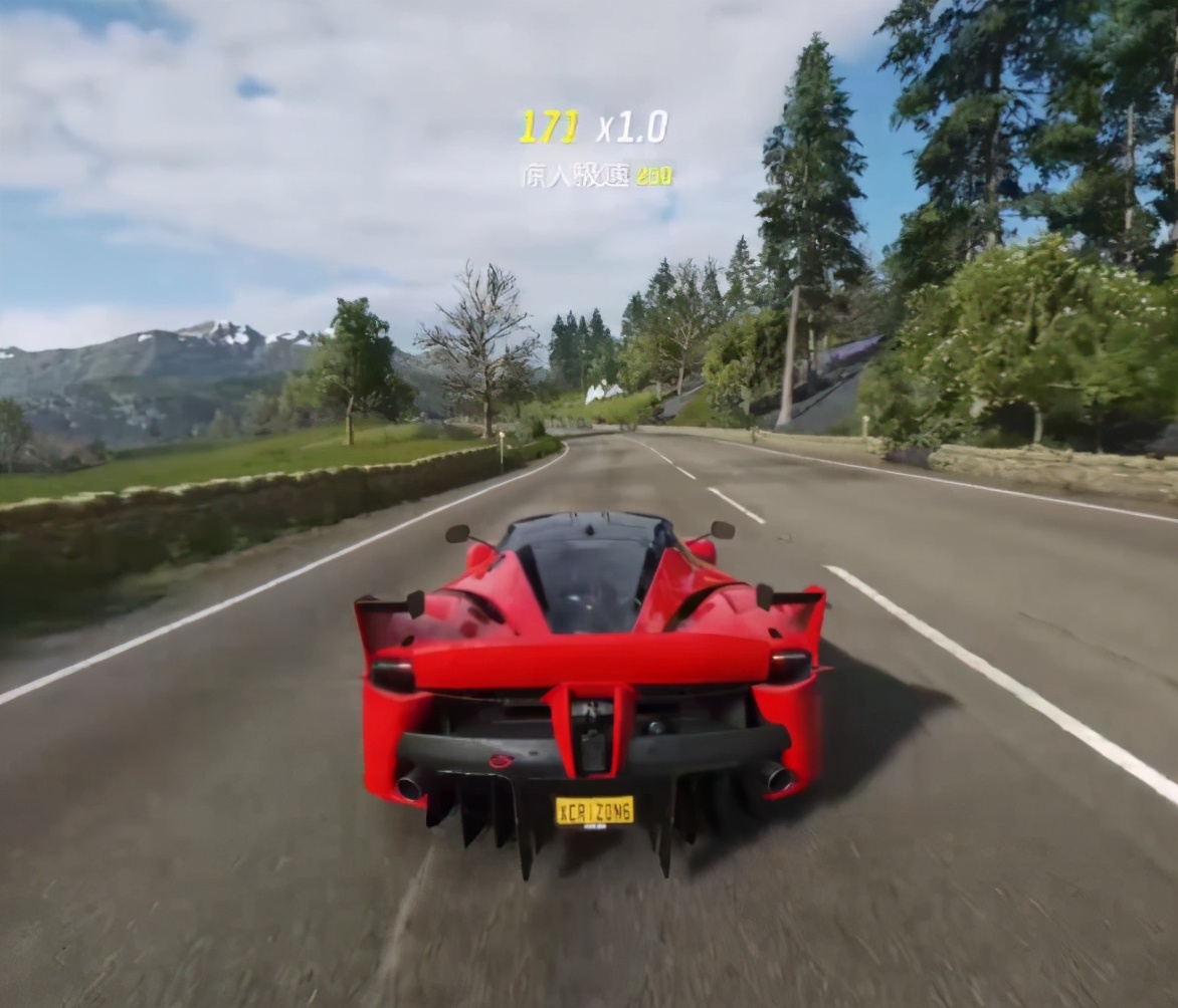 赋予赛车游戏视觉冲击极限竞速地平线4诠释媲美现实的狂飙