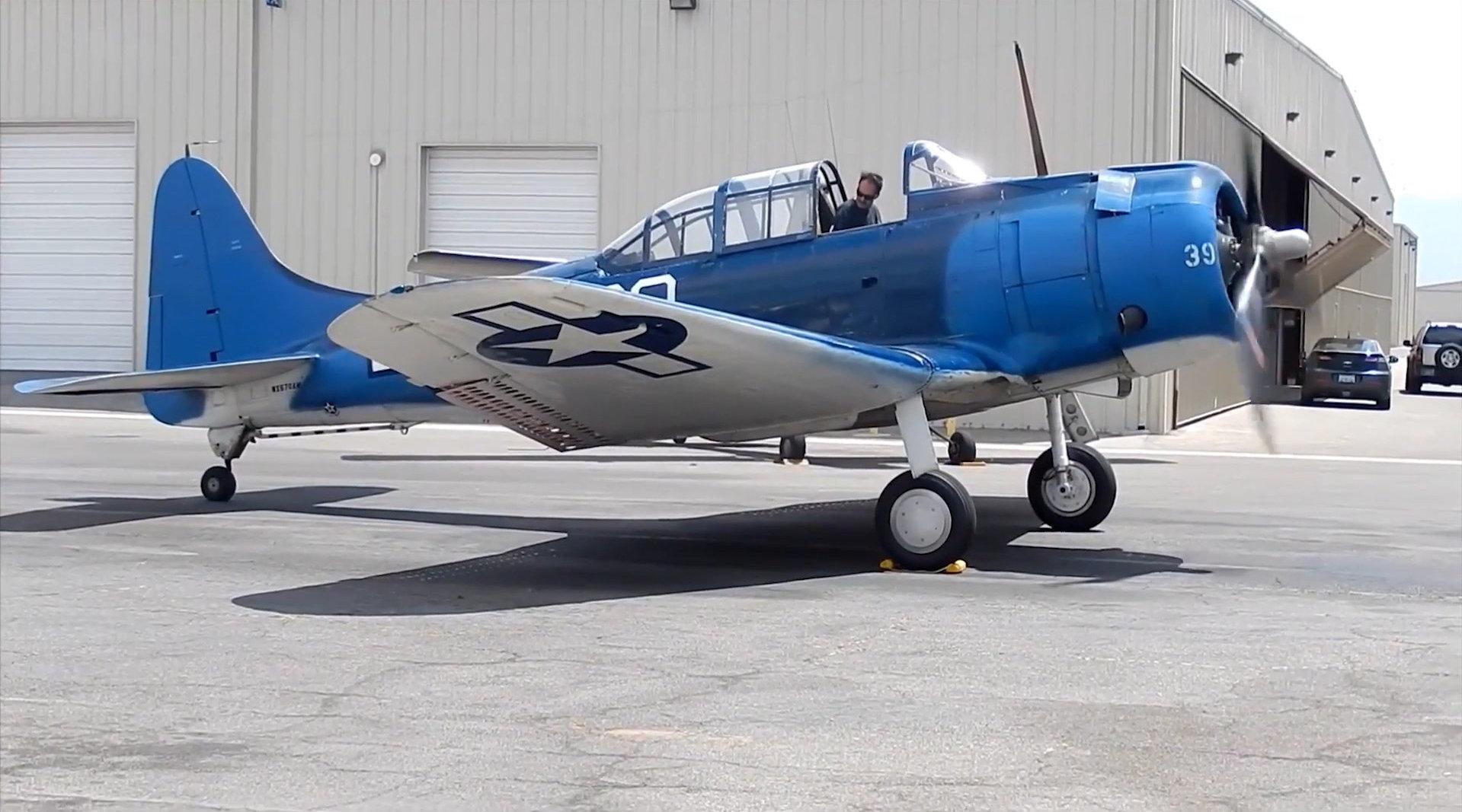 二战活跃于太平洋战场的名机,sbd-5 "无畏"式俯冲轰炸机!