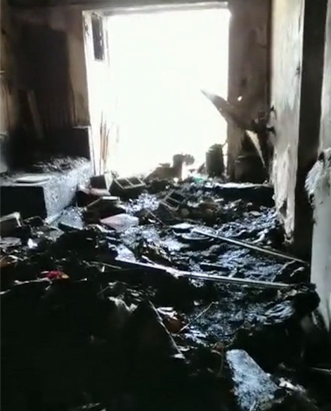 长点心吧!朝阳一居民楼发生火灾,又是电瓶车在室内充电引起休闲区蓝鸢梦想 - Www.slyday.coM