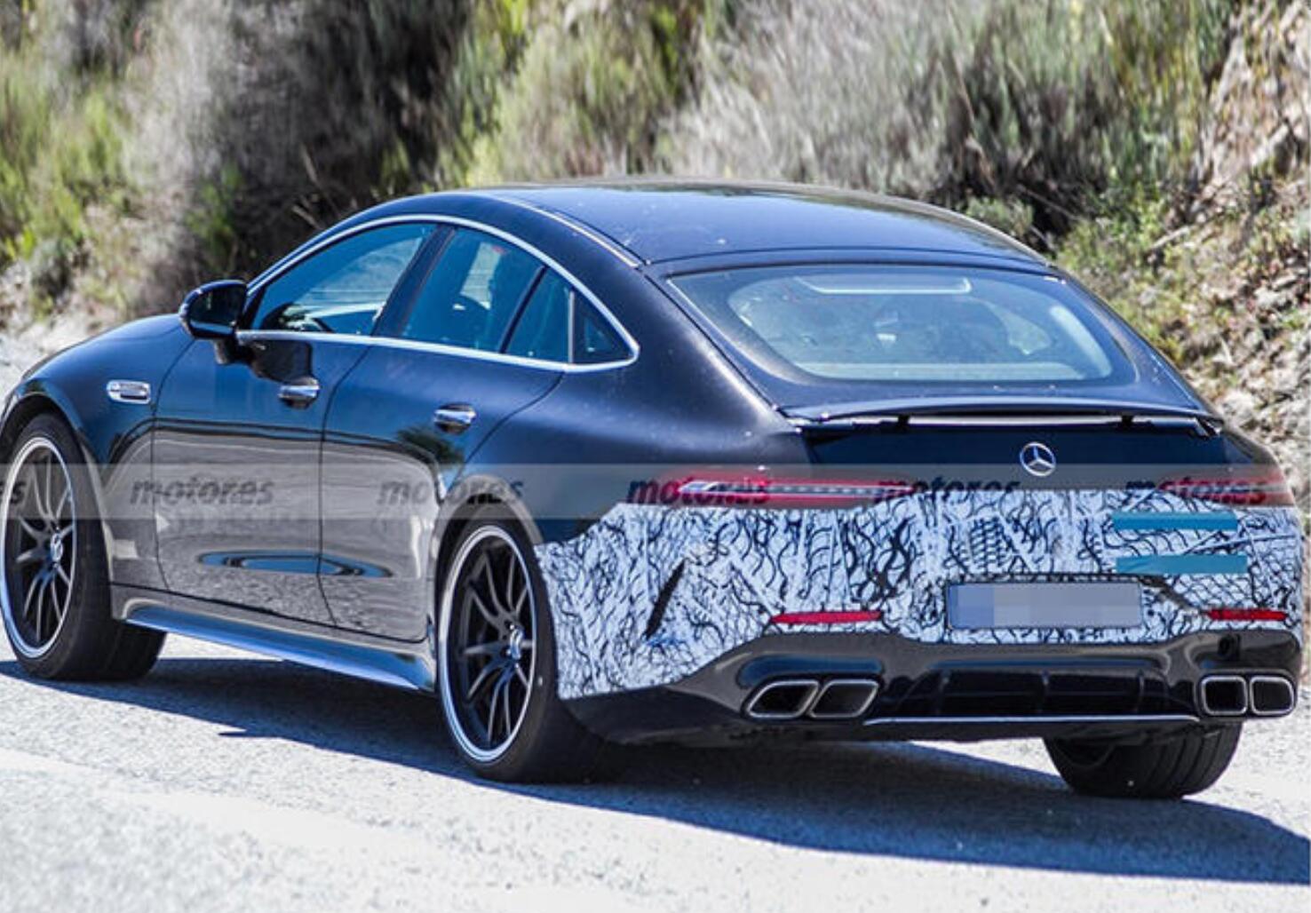 梅赛德斯-amg gt 73 e谍照曝光 零百加速或在3秒内
