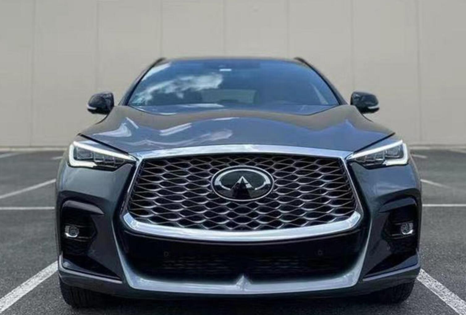 英菲尼迪全新qx55海外实拍有望引入到国内市场