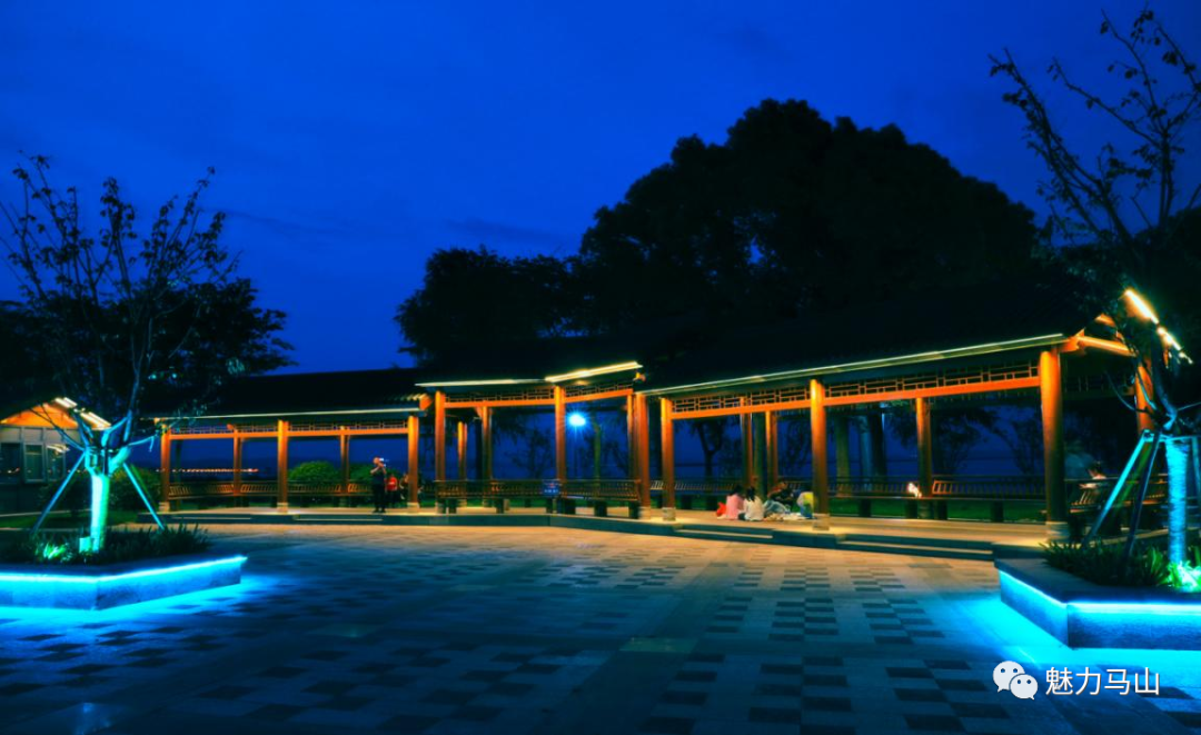 网红碧玉螺婀娜望湖亭无锡马山的夜如此璀璨