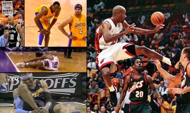 NBA打球谁最脏?马龙铁肘打晕罗宾逊,格林鹰爪功击倒詹姆斯休闲区蓝鸢梦想 - Www.slyday.coM