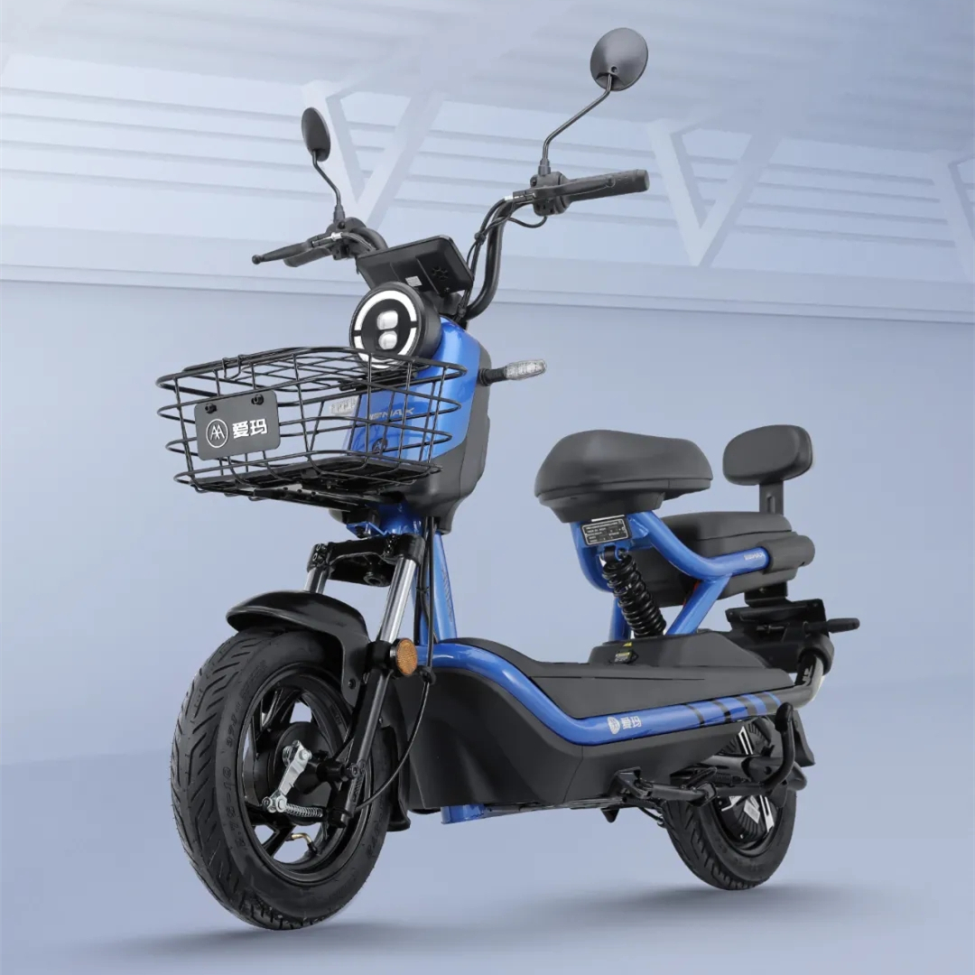 爱玛推出新电轻摩酷迅配备60v20ah石墨烯电池续航100公里