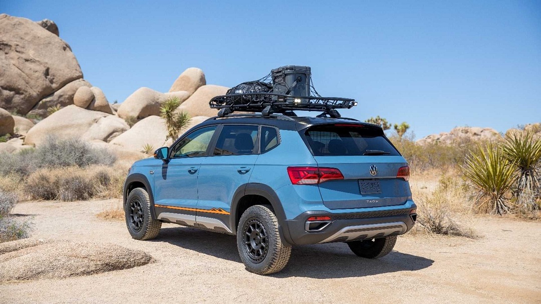 越野功能强大户外露营爱好者福音大众taos露营概念车官图发布
