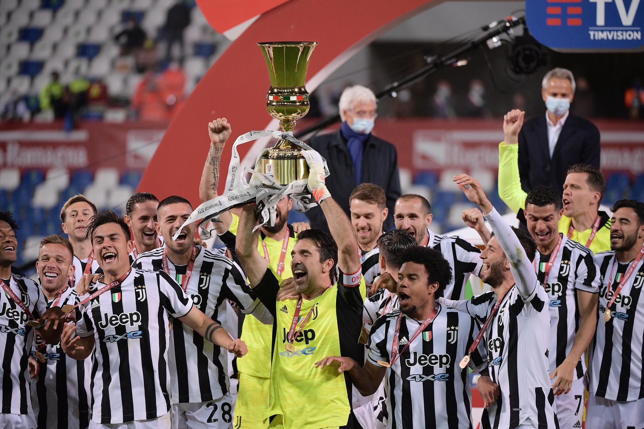 足球——意大利杯:尤文图斯夺冠|尤文图斯队|意大利杯|费德里科_新浪