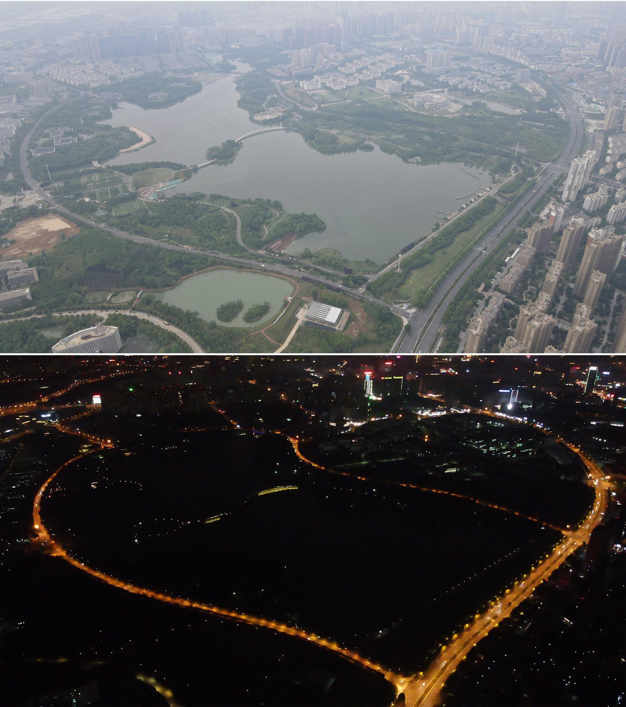 浪漫"心形公路"|安徽省|合肥市_新浪新闻