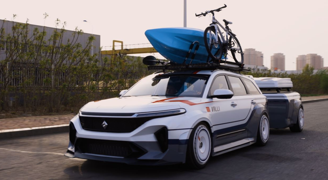 可运动可家用外观媲美rs6自带双人床这款改装休旅车可入手